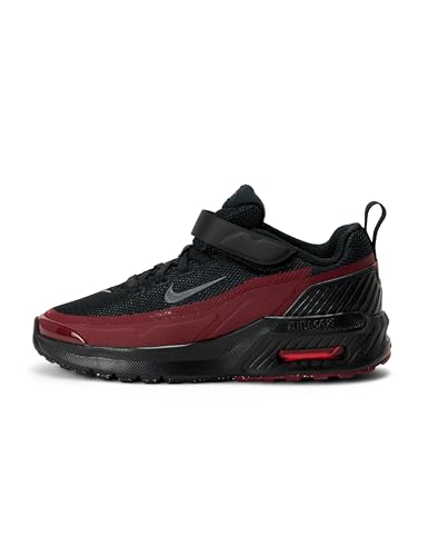 Nike Little Kids Air Max Bia Lifestyle Shoes Black/Smoke Grey-Team Red 2Y