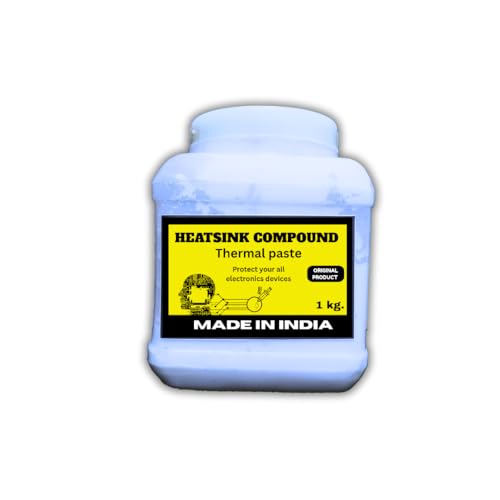 Image of Thermal Paste, for Use in Coolers Heat Sink, CPU and Chipsets, Graphics Card, LED, IC, GPU, VGA, PC Processor, etc. (white, 1kg)