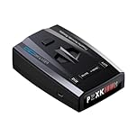 Speed Camera Detector, Car Radar Detector with 360 Degree Laser Eye, Advanced False Alert Filter, City/Highway Modes, LED Digital Display for X, K, Ka Band Detection