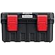 Kistenberg Werkzeugkiste Werkzeugkoffer Werkzeugkasten Werkstattkiste Toolbox Organizer im Deckel mit Boxen und Trennwänden, wasser- /staubdicht, Kunststoff S-Block Pro Abmessungen: 450 x 280 x 264 mm