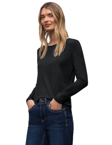 Street One Damen Basic Rundhalsshirt