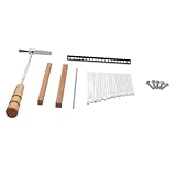 Toyvian 1set Kalimba Replacement Kit Tuning Hammer of Keys for Thumb Piano Music Instrument Supplies for Beginners and Friends