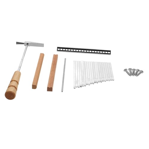 Toyvian 1set Kalimba Replacement Kit Tuning Hammer of Keys for Thumb Piano Music Instrument Supplies for Beginners and Friends