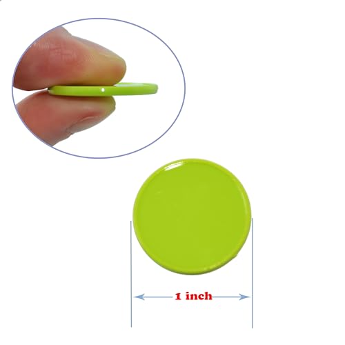 image for Smartdealspro Set of 100 1 Inch Opaque Plastic Learning Counters Mini 