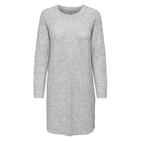 Robe ONLY ONLCAROL L/S Gris Cover