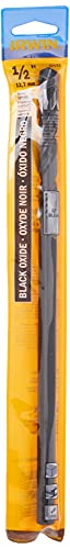 Irwin 62132-1/2-Inch By 12-Inch Black Oxide Aircraft Twist Drill Bit #TOP3
