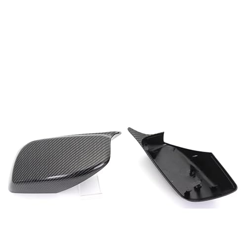 Cache Rétroviseur BMW E60 E61 2004-2008 Coque Look Fibre de Carbone