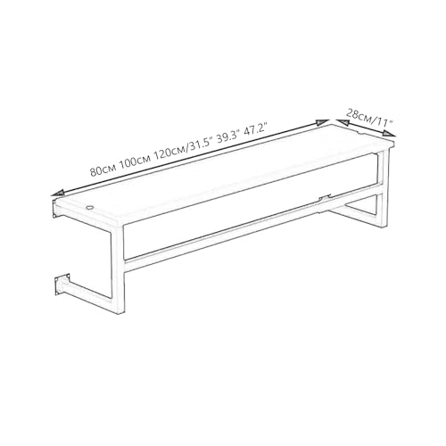 Perchero de pared con ganchos para colgar ropa sin ocupar suelo 3