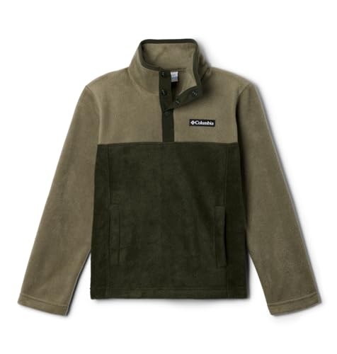 Image of Columbia Kids Steens Mountain Ii 1 /4 Snap Fleece Pull-over (little Kid /Big Kid)