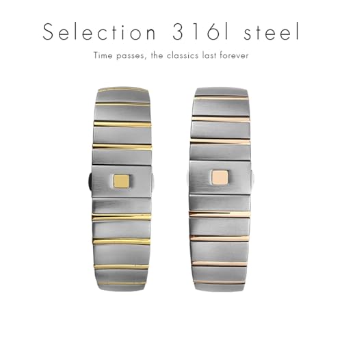Bracelet montre acier 316L pour Constellation Double Aigle - 5