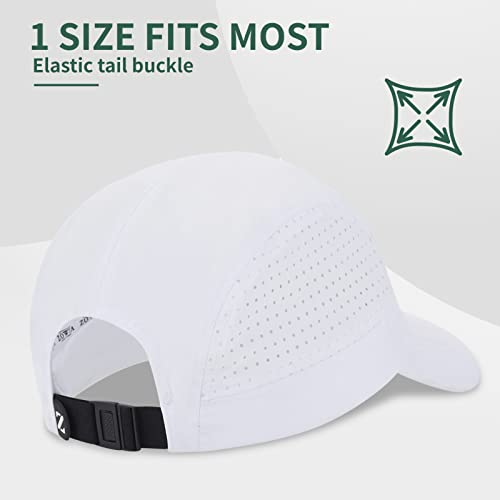 Zowya Stretchy Running Hat For Men Women Cool Athletic Hat With Sun Protection Lightweight Breathable Sport Cap #TOP1