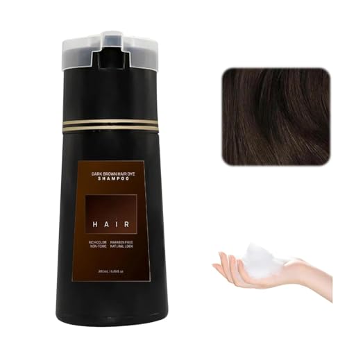 Nova Hair - Champú de Tinte Instantáneo para Cabello Natural, Coloración de Hierbas y Plantas