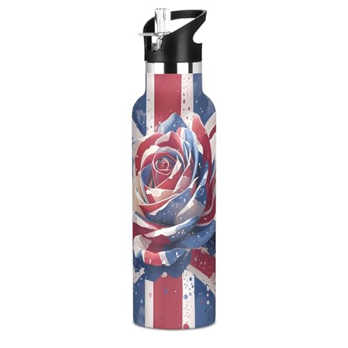British Flag Kids Insulated Water Bottle