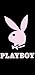 Produktbild Playboy Badetuch Bunny 70 x 140cm Schwarz Pink Hase Logo Playmates Lifestyle Magazin classic Grils Mädchen Rosa Handtuch Strandtuch Badelaken Saunatuch Strandlaken Duschtuch passend zur Bettwäsche