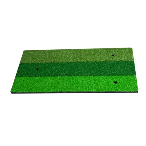 CORHAD Golf Practice Mat Portable Design 30x60cm Hitting Mat Realistic Grass Feel for Drives and