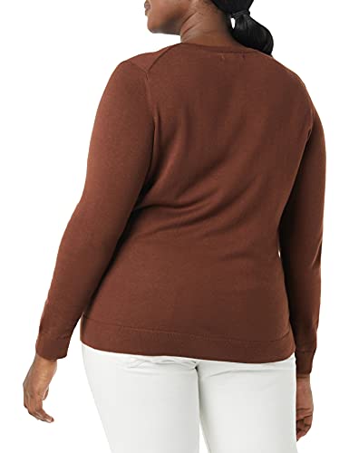 Image of Amazon Essentials Women's Long-Sleeve Lightweight Crewneck Sweater, Flattering (Available in Plus Size)
