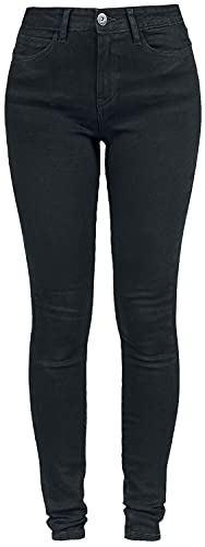 Noisy May Lucy Nw Skinny Jeans Donna Jeans Nero