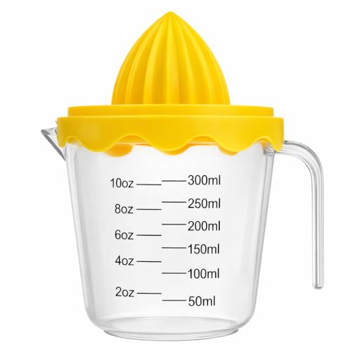 Manual Citrus Juicer with Measuring Cup