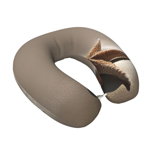 Almohada de viaje de espuma viscoelástica negra miniatura 2