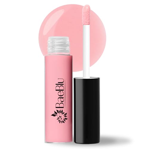 BaeBlu Organic Vegan Lip Gloss, 100% Natural Non-Toxic Moisturizing Ingredients, Dewberry