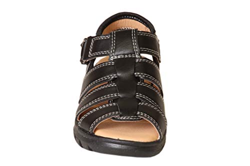 BALL BAND Toddler/Little Kids Ryder Fisherman Sandals (8, Black, numeric_8)2