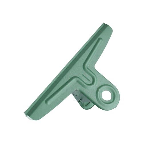 Wayfadacc Clip di carta in metallo lungo 200 mm grande raccoglitore clip di carta in acciaio inox morsetto di file per cibo borsa da disegno bordo forniture per ufficio