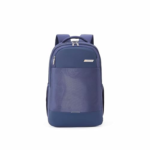 Image of American Tourister Regus | 32 Ltrs | 4 Compartments | Bottle Pocket | Ergonomic Padded Back Panel & Shoulder Straps | Laptop Backpack | 1 Year International Warranty | Navy