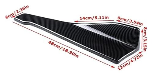 Separador Faldón Lateral para BMW E90 E60 de Alta Resistencia 2