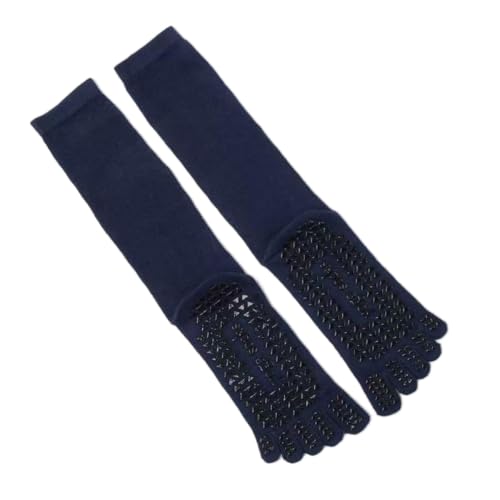 NYSDM - Dos pares de calcetines antideslizantes para mujer, para pilates, yoga, ballet, baile, fitness, zapatillas deportivas de algodón, A30, Talla única