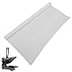 CYTGOUPER Ptfe Folie 300x1000mm, 0.1mm Dick Teflon Sheet Hitzebeständige Folie Teflon blatt für Wärmepresse, Korrosionsbeständig Nichthaftend Teflonfolie für Elektrik Maschinenbau