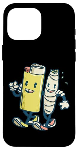 Lighter Joint Friends 420 Smoking Weed Cannabis Marijuana X}zP[X iPhone 16 Pro Max p