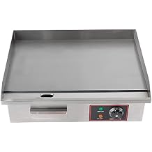 22" Commercial Electric Griddle Countertop Griddle Grill Countertop Grill 3000W