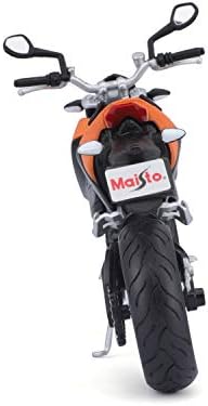 KTM 690 Duke Orange and Black 1/12 Diecast Motorcycle Model by Maisto - 2