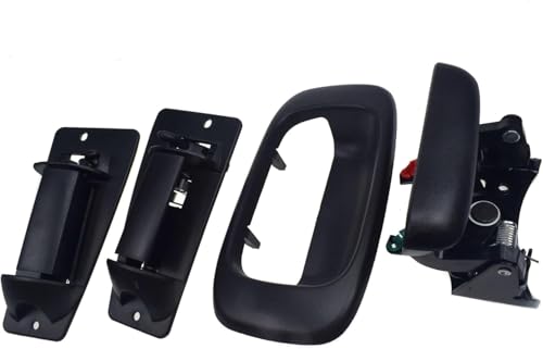 Poignée de porte extérieure arrière compatible Chevrolet Silverado 1500 2500
