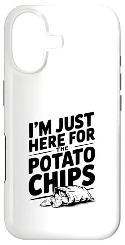 I'm Just Here For The Potato Chips�t�@�j�[�X�i�b�N���D�� �X�}�z�P�[�X iPhone 17 �p