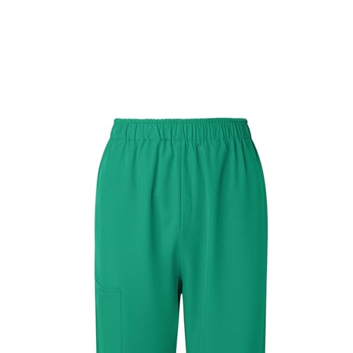 Image of Women's Medica Scrub Pants Pull On Workwear Cargo Pocket Elastic Waist Hospital Uniform Trousers