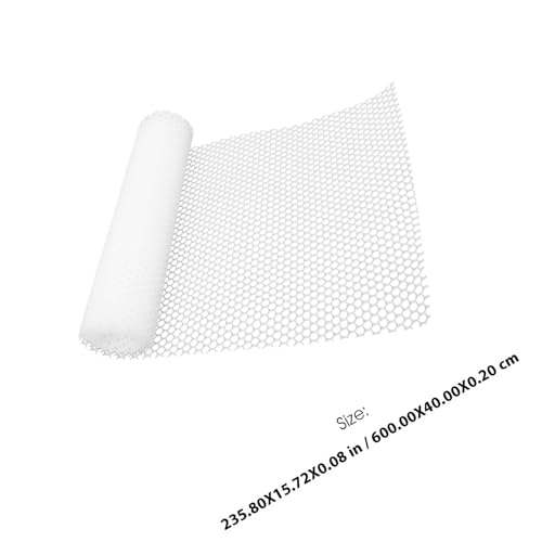 Filet support clôture résistant blanc de 0,4x3m pour extérieur durable - 3