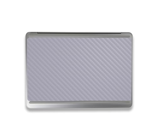 Image of MightySkins Carbon Fiber Skin Compatible with Microsoft Surface Laptop Studio 2 (2023) Full Wrap Kit - Solid Gray | Protective, Durable Textured Carbon Fiber Finish | Easy to Apply | Made in The USA