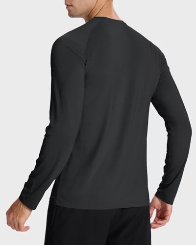 Men's Long Sleeve Shirts Lightweight UPF50 Quick Dry Rash Guard Cooling Tee3