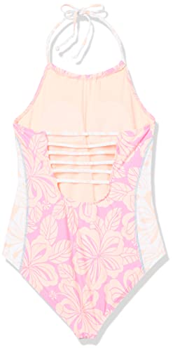 Image of Hobie Girls High Neck Halter One Piece Swimsuit