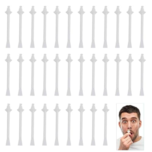 100 Piezas Nariz Varilla de Cera Aplicadores de Cera para Nariz Palitos de Cera para Pelos Nariz de Doble Extremo para Eliminación de Pelo Nariz Disponible para Hombres y Mujeres