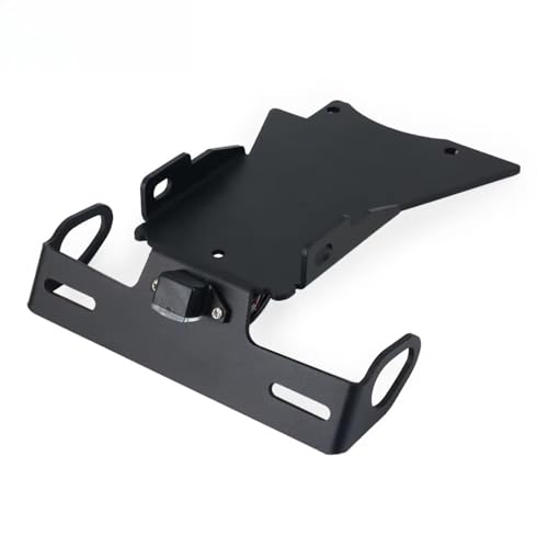 Support plaque immatriculation moto YAMAHA FZ6 N accessoires bien rangés queue courte