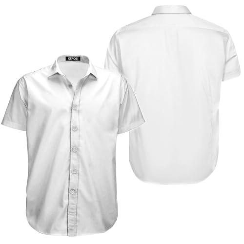 Image of 99TIMORO Fathers Funny Mens Hawaiian Shirt, Movie Button Down Short Sleeve Top, Father Day Summer Gifts