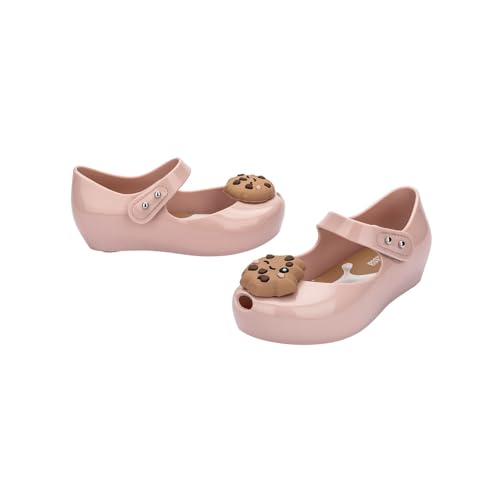 mini melissa Ultragirl Candy Peep Toe Mary Jane Flats for Little Kids2