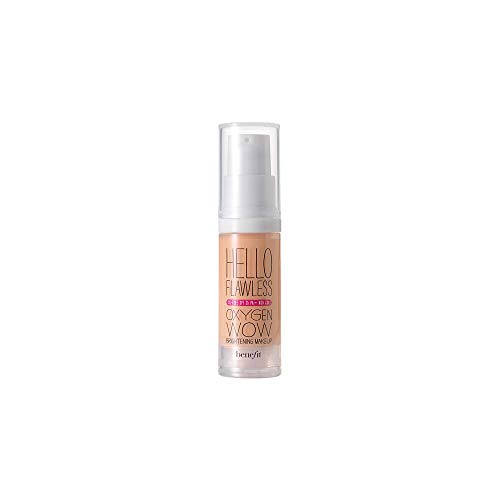 Benefit Hello Flawless Oxygen Wow Brightening Makeup SPF 25 (Oil Free) - # Cheers To Me (Champagne) 30ml/1oz