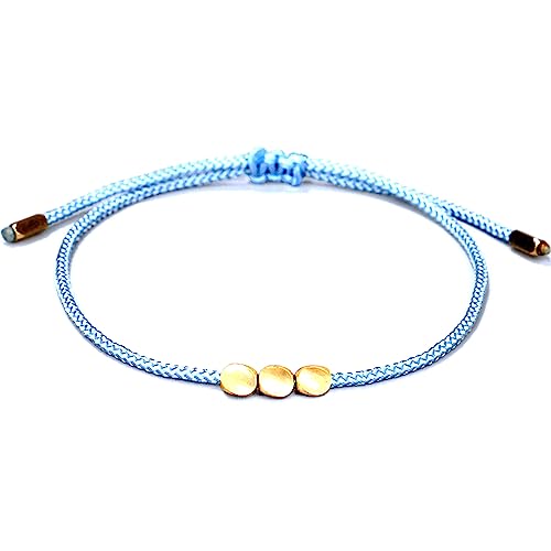 Red String Bracelet Protection Happiness Hand Braided Natural Jadeite Soul Bracelet Growing Wish, Lucky Bracelet Red Elastic Charms Friendship for Couples, Daughter, Sweetheart, Son, Man Gift (d)