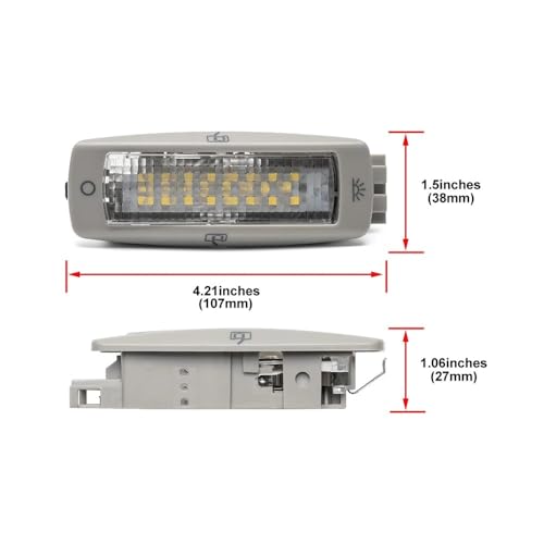 Plafoniera de techo interior coche luce posteriore para Golf Passat Caddy 3B0947291B 3
