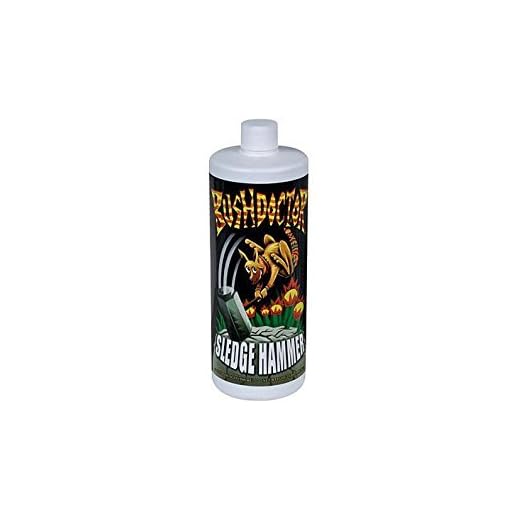 Fox Farm Bushdoctor Sledge Hammer Quart 32oz QT Nutrient Rinse Flush FoxFarm