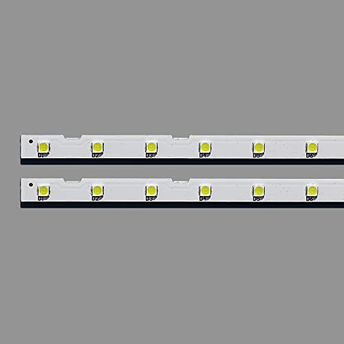 Tira de iluminación trasera con brillo uniforme para Samsung UE55NU7105 y 55NU710C