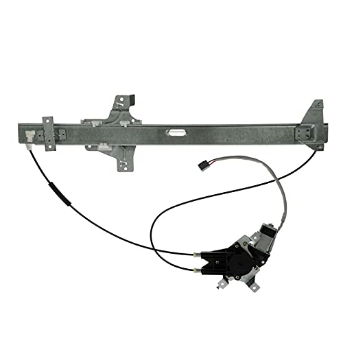 Image of TRQ Power Window Regulator w /Motor Front Passenger Right RF for Ford E150 E250 E350